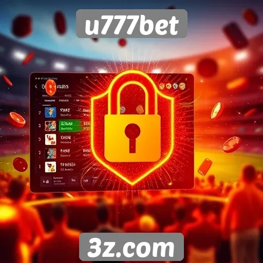 Segurança e privacidade no site de apostas U777bet
